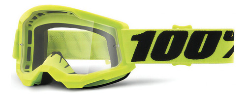Strata 2 Junior Goggle Fluo/yellow - Clear Lens Color De La Lente Claro Color Del Armazón Amarillo Talla Unitalla