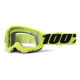 Strata 2 Junior Goggle Fluo/yellow - Clear Lens Color De La Lente Claro Color Del Armazón Amarillo Talla Unitalla