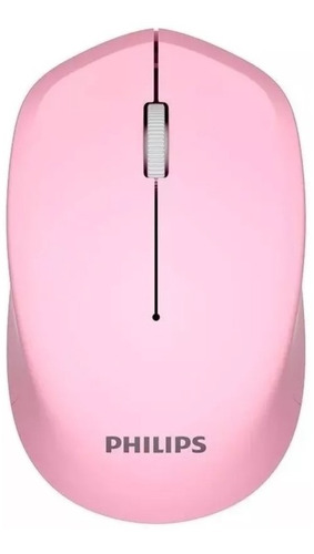 Mouse Phillips Inalambrico M344 Notebook Pc Portable Rosa