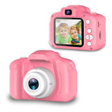 Camara De Fotos Digital Infantil Pantalla 2 Pulgadas Niños ® Color Rosado