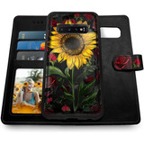 Funda Para Samsung Galaxy S10 Shields Up Billetera Floral