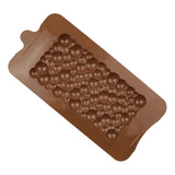 Molde Silicona Tableta Chocolate Burbujas Repostería  Jabón.