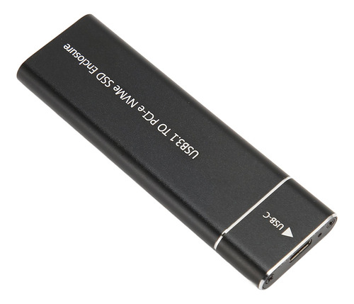 Carcasa Ssd M.2 Nvme De 10 Gbps, 2 Tb, Usb 3.1 Tipo C Uasp