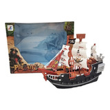 Modelo De Juguete De Barco Pirata De Simulación