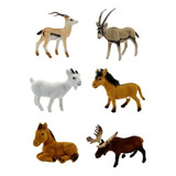 Animales De Selva Felpa Pack X 6  