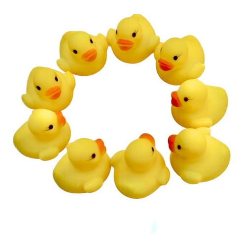 Patitos Para Bañera De Hule 20 Pz