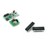 3 Kits Transmissor Receptor Rf 433 Ht12e Ht12d