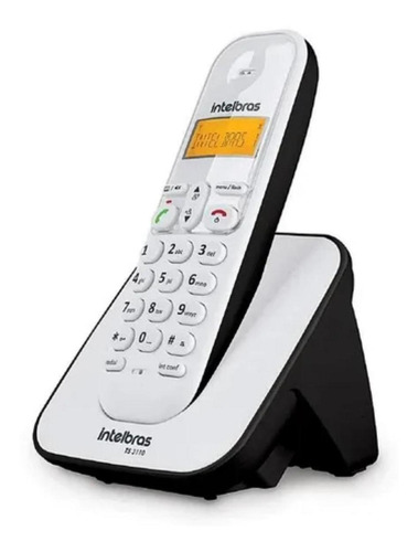 Telefone Sem Fio Ts3110 Branco E Preto Intelbras