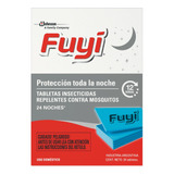 Tableta Fuyi Insecticida Repelente Mata Mosquito X12 Noches