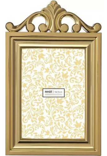 Porta Retrato Dourado - 13x18 - Premium Vintage Retrô