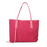 Bolso De Mano De Pana Para Mujer, Versátil, Grande, Casual