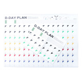 Calendario De Pizarra Blanca Daily Planner, 10 Hojas