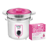 Kit Termocera  Junior 400g Rosa Com Refil+ Cera Rosa 500g