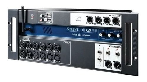 Mesa De Som Digital Wireless 16 Canais Ui-16 Soundcraft