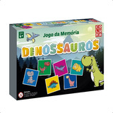 Jogo Da Memória Educativo Infantil Dinossauros Rex 54 Peças