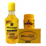 Kit Micosan Clareador Espinhas Manchas No Rosto Pano Branco