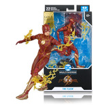 Figura De Accion Dc Mcfarlane Multiverse Flash Gold Label 