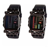 Reloj Digital Genial Para Hombre, Pantalla Led De Tiemp...