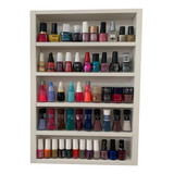 Expositor De Esmalte  60x30x06 Branco Tx