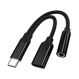 Adaptador De Auriculares Usb-c A 0.138 In (2 En 1) Dac Dongl