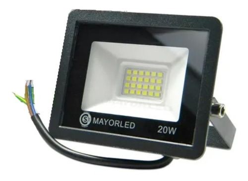 Reflector Led 20w 220v Ip65  Frio  Alta Potencia Mayorled