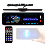 Radio Automotivo Sem Toca Cd Player Bluetooth Usb + Antena