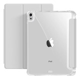 Capa Compatível iPad Air 4ª E 5ª Geração 10.9 Cinza Silicone