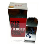 Perfume Carolina Herrera 212 Heroes Forever Young Edt 150ml Para Homem - Selo Adipec