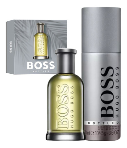 Kit Perfume Importado Boss Bottled De Hugo Boss Edt 50ml