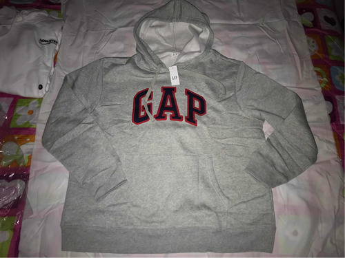 Sudadera Gap Para Mujer Talla Xl, Gris Cerrada