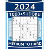 1000+ Sudoku Puzzles For Adults: Medium To Hard