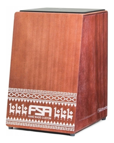 Cajon Fsa Latin Series Fl11 Natural Acustico