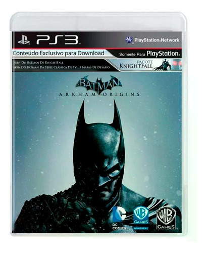 Jogo Seminovo Batman Arkham Origins Ps3