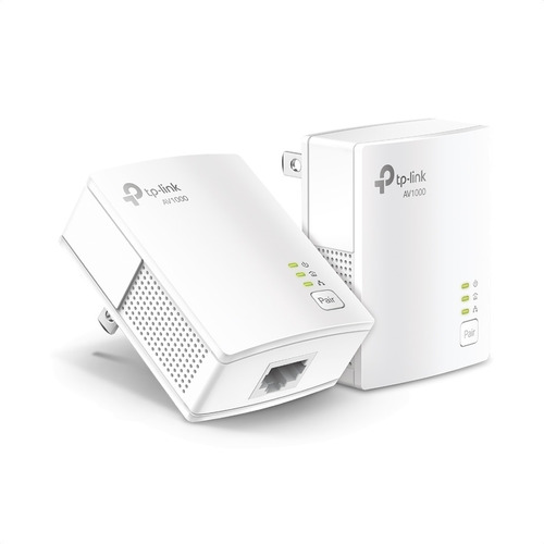 Kit Repetidor Powerline Av1000 Gigabit Tp-link Tl-pa7017 Kit