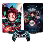 Skin Compatible Consola Ps5 Standard Anime Demon S