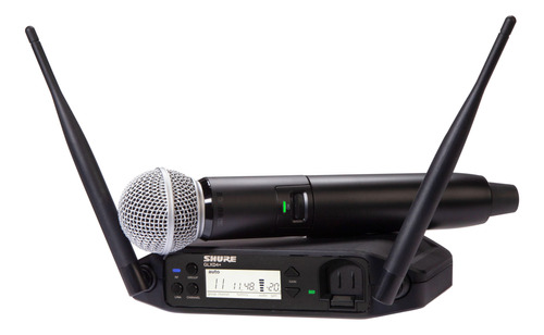 Shure Glxd24+/sm58 Sistema Inalámbrico Con Cápsula Sm58