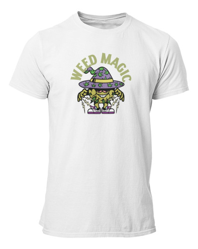 Camiseta Camisa Estampada Cannabis Maconha 420 Weed Magic