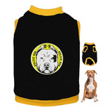 Roupa Pitbull Bully American Moletom Inverno Cães Máx 36kg