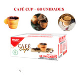 Café Cup Marvi-xícara Comestível Com Chocolate - Caixa 60un