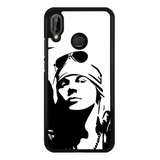 Funda Case Para Huawei Axl Guns And Roses Blanco