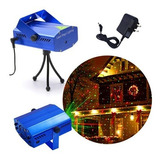 Mini Laser Stage Lighting Projetor Holográfico Festa