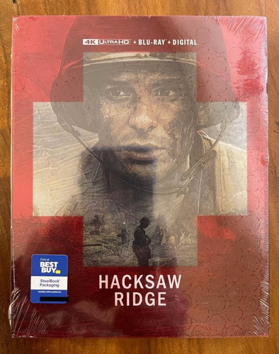 4k + Bluray Steelbook Até O Último Homem - Hacksaw Ridge