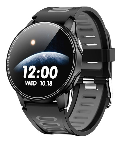  Reloj Inteligente Smart Watch L6 Gris Negro Bluetooth Sport