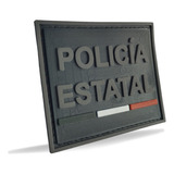 Insignia Policía Estatal Tactico Militar Parche Pvc