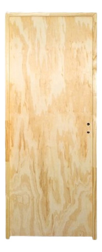 Puerta Placa Pino 60cmx2,00mts Marco Madera 7cm Maderwil