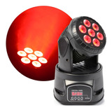 Cabezal Movil Led Proton Robotico 7x2w Rgbw Dmx Luces Dj Boliche