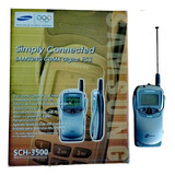 Antiguo Telefono Celular Samsung 3500