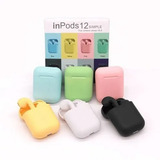 Audífonos Inpods I12 Bluetooth Inalámbricos De Colores 
