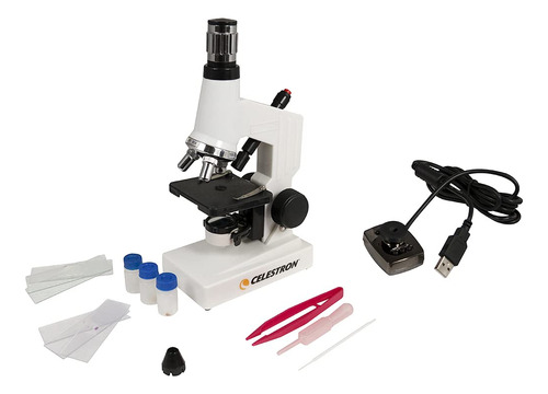 Celestron  Microscope Digital Kit Mdk, Color Blanco