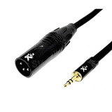 Cable Estéreo Plug 3.5mm Macho A Canon Xlr Macho / 3 Metros